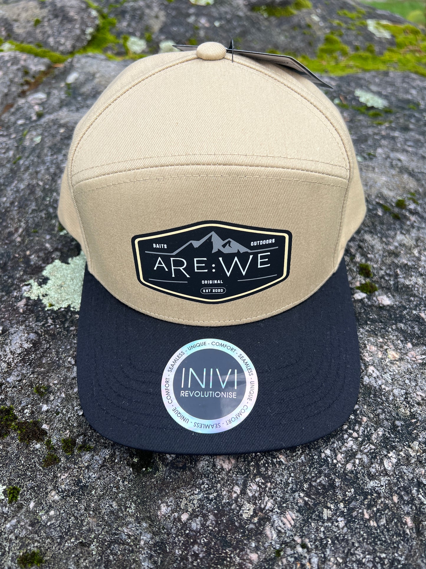 Keps A-Frame Beige/Svart