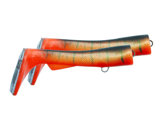 Ugly Louis Paddle tail 2-pack Red Tiger